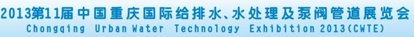 2013第十一屆重慶國際給排水、水處理設(shè)備及泵閥管道展覽會(huì)